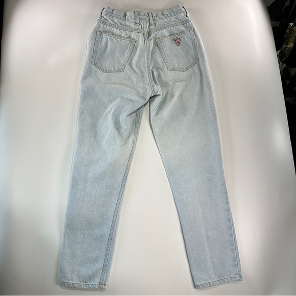 Vintage Guess Jeans High Rise Straight Georges Marciano Size 27 - Picture 7 of 12